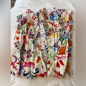 Printed Cotton Zara Maxi Dress